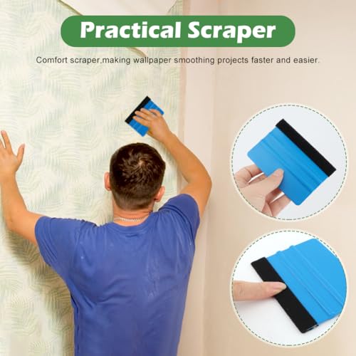 Wallpaper Smoothing Tool kit 17Pcs Wallpaper Tools Kits Smoother Tools Set