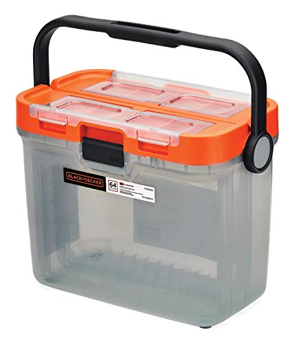 BLACK+DECKER 20V MAX Drill with Home Tool Kit, 64-Piece (BCKSB62C1)