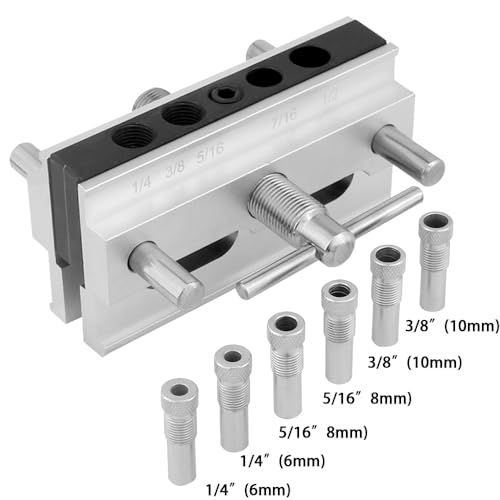 Self Centering Dowel Jig Kit - color: Silver