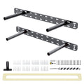 2pcs Floating Shelf Hardware Heavy Duty Hidden Shelf Brackets Support,Wall Mounting Invisible Floating Shelves Bracket with Jig (18" x 6" x 1.5" with Tools) - size: 18" x 6" x 1.5"