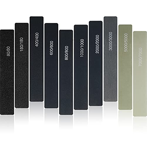 Honoson 20 Pcs Sanding Sticks Model, Low Grits Rating, Classic Style - style: Classic Style