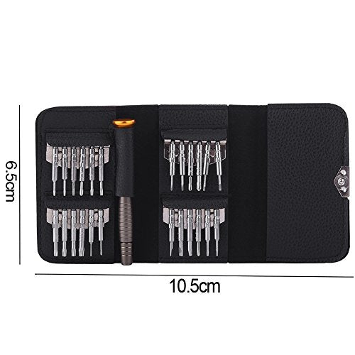 25‑in‑1 Precision Screwdriver Set, CR‑V Steel Electronics Repair Kit