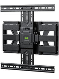 USX MOUNT Ultra Slim TV Wall Mount 37-75 Inch TVs Mount with Swivel and Tilt, Low Profile Full Motion Bracket with Articulating Dual Arms, Up to VESA 400X400 mm Max 16" Wood Studs, Holds 99lbs - size: 35-75 inch