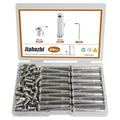 30 Sets M5 x 40mm Stainless Steel Furniture Joint Connector Bolts - size: M5 x 40-30 Sets
