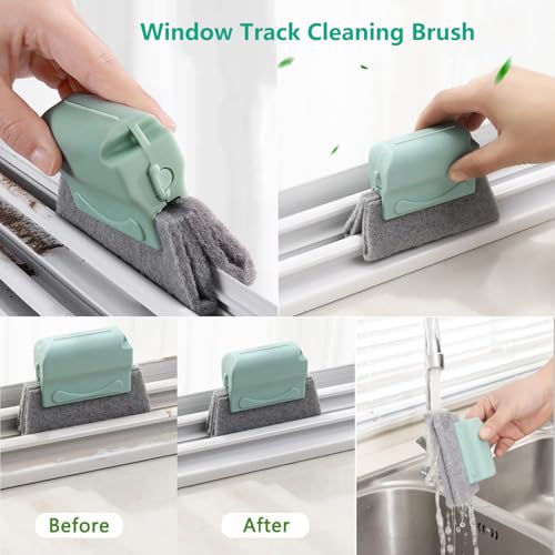 21Pcs Window Gap Crevice Cleaning Tools, Small Cleaning Brush