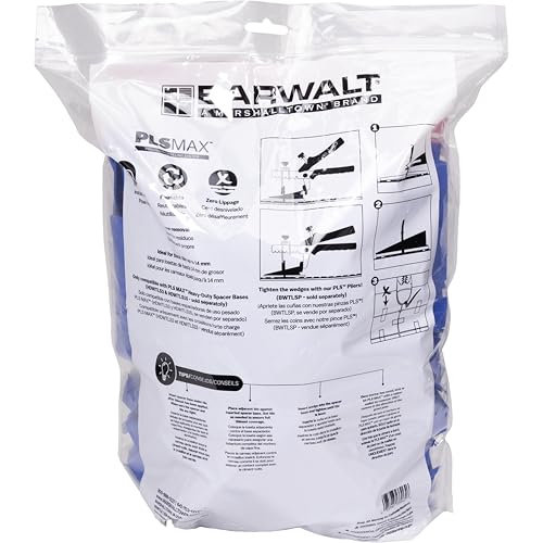 BARWALT PLS Max Tile Leveling Wedges, Tile Leveling System - size: MultiSize Wedge