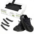50/100/200 Pack Non-Woven Shoe Covers Disposable for Indoors - color: Black