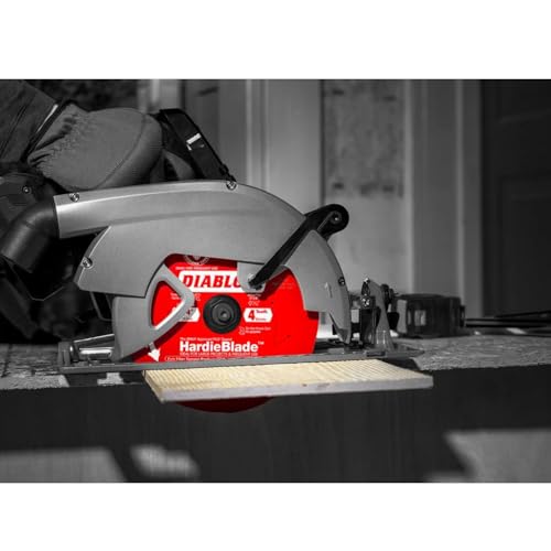 Diablo HardieBlade Saw Blade - 7-1/4" Diameter, 4 TCG (PCD) Teeth - size: 7.25" dia × 4 TCG (PCD) teeth - Fiber Cement