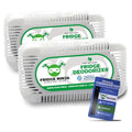 Fridge Ninja Fridge Deodorizer, Activated Charcoal Odor Absorber, 2 Pack - size: 1 Count (Pack of 2)