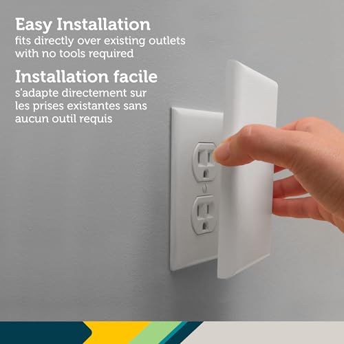 Safety 1st OutSmart Outlet Shield,(Pack of 24) - size: 1 Count (Pack of 24)