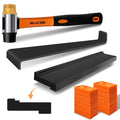 NAACOO Laminate Flooring Tools, Universal 4 in 1 Floor Installation Kit - size: 4PCS Kit