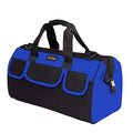 FASTECH 20 Inch Heavy Duty Tool Bag with Wide Mouth for Tool Storage,Carrier and Organizer,Tool Bag for Men/Women, Wide Mouth Tool Bag with Inside Pockets (20 Inch) - size: 20inch