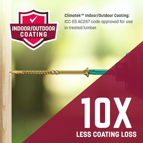 GRK Fasteners R4™ #10 x 3-1/8" Multi-Purpose Framing Screws, 630 PCS - size: #10 x 3-1/8" 630 count