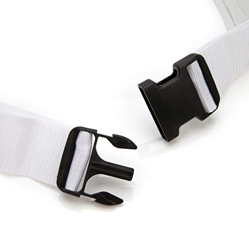 Dickies 8-Pocket Padded Tool Belt/Utility Pouch for Painters, Carpenters, and Builders, Adjustable 3-Inch Belt, Durable Canvas Construction, White - color: White