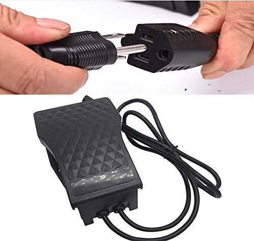 Rotary Tool Flex Shaft Hanging Grinder Carver Electric Multi-function Metalworking Tools Repair Kit, Foot Pedal Control, 780W Strong Power, Metal Flexible Shaft, 23000 RPM - style: Strong 780W, 0.4-6.5mm Chuck