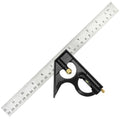Combination Square Carpentry Tools with Metal-Body, Stainless Steel Blade Ruler, Accurate Woodworking Measure Square with Carpenter - color: Green