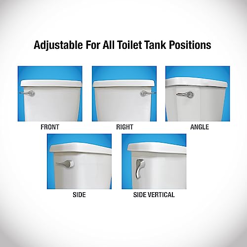 Danco 12059 Toilet Tank Lever, Chrome - color: Chrome, style: Decorative Handle
