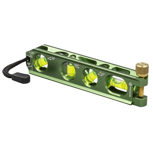 Greenlee L77 Mini Magnetic Bubble Level with Conduit Bending Offset Aid