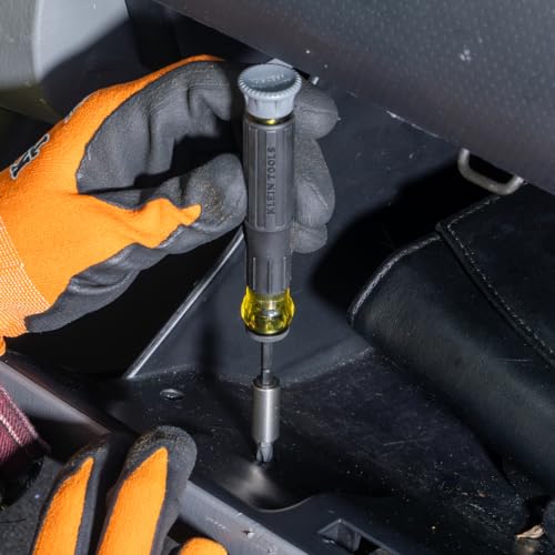 Klein Tools 32787 64-Piece Micro-Ratchet Bit Precision Driver Set with Modular Case, Magnetic, Precision, Standard Bits and Nut Drivers - style: Ratchet & Driver Set