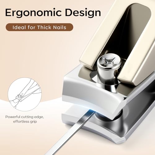 FAMILIFE Stainless Steel Manicure Set 8-in-1 Professional Nail Clipper Kit | Portable Leather Travel Case, Pedicure & Grooming Tools for Fingernails & Toenails, Luxury Gifts Set for Men & Women, Brown - color: Brown-1