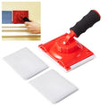 Paint Edger Trimmer with 2 Replacement Pads,Corner Walls & Ceilings Pad Painter, Paint Edger for Wall Painting,Paint Pad Applicator,Edge Painting Tool with Painter's Pad Refills
