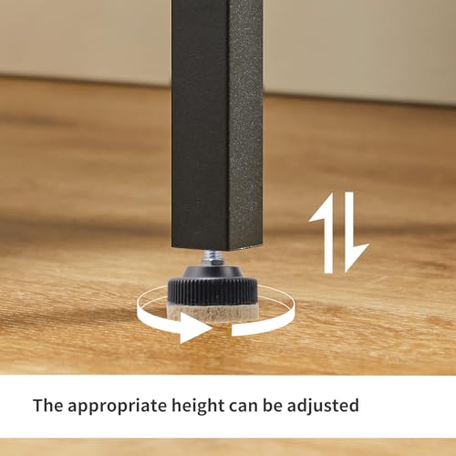 10pcs Felt Base Plastic Furniture Feet with M8x32mm Bolt Screw-on Chair Table Legs (Diameter 1.6-Inch) - size: 1.6"/41mm