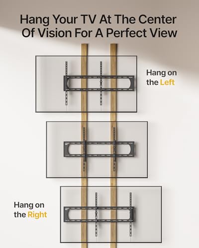 monTEK Heavy Duty Tilting TV Wall Mount for 60-120 Inch TVs up to 300 lb - size: 60"-120" Tilting