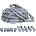 Liquid-Tight Conduit Kit 1/2inch 25ft w/UL Certification - size: 1/2inch 25ft