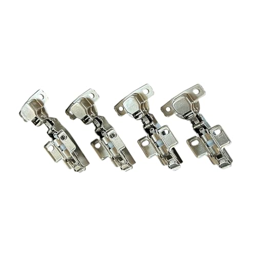 NELI Set of Hinges (New) with softclose for Pax (Like KOMPLEMENT Hinges) (NELI 4er-Set) - size: NELI 4er-Set