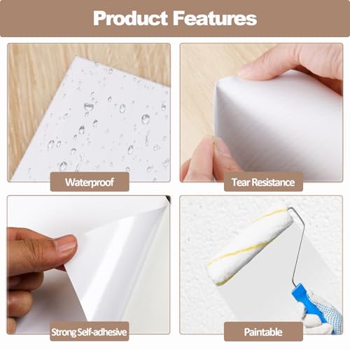 20 Pieces Vinyl Siding Repair Kit, White