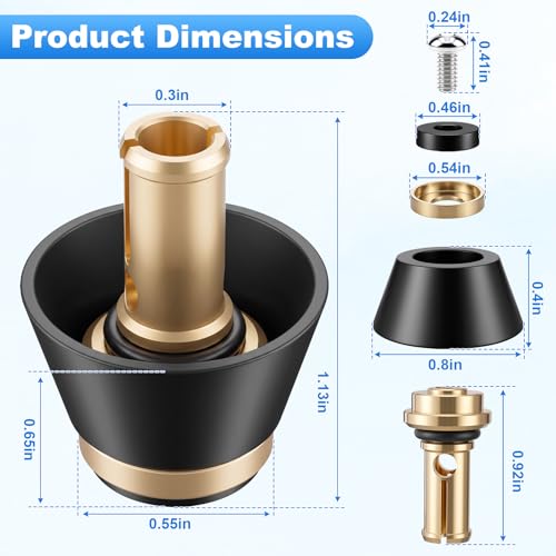 Replacement for Arrowhead Faucet Stem Hose Bib Assembly Repair Kit PK2016 - size: 1 Pack
