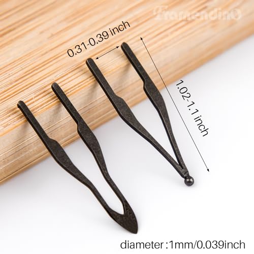 Framendino, 10 Pack Wood Burning Kit Tips Set Wire Tip Tool 1-10 Kinds