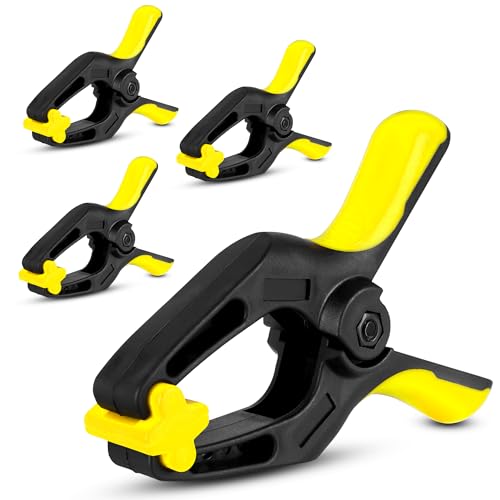 6 Inch Spring Clamps 4 Pack,large Heavy Duty Clamps for Woodworking