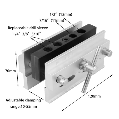 Self Centering Dowel Jig Kit - color: Silver