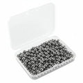 360PCS 5.5mm Carbon Steel Precision Balls, Mirror Polished Bearing Balls for Drawer Slides, Casters, Door Locks & DIY Projects - size: 360 Pcs - 5.5mm, style: Stainless Steel