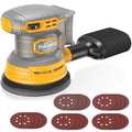 Cordless Orbital Sander Compatible For Dewalt 20V 60V With Dust Collector - style: SANER 20V 60V