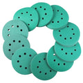 WORKPRO Sanding Discs Set, 5-Inch 8-Hole Hook and Loop, 150 Pack, Green - style: Premium Zirconia Random Orbital Sander Pads