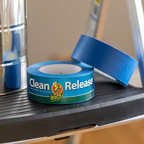 Duck Painter's Tape, Blue, 1.88-Inch x 60-Yard | Clean Release | Pack of 2 | Model 240195 - size: 1.88 Inch x 60 Yards