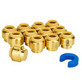 SUNGATOR 1/2 Inch End Cap, 12-Pack, Push-to-Connect Plumbing Fittings - size: 1/2 Inch, 12 Pack