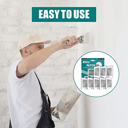 8Pcs 6 Inch Drywall Patch, Wall Repair Patches Wall Hole Repair Patch - size: 6 Inch_8Pcs
