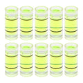 HARFINGTON 10pcs Small Cylindrical Bubble Level Vials 5x12mm PMMA Mini Horizontal Bubble Spirit Level Measuring Layout Tools for RV TV Picture Frame Hanging Tool Leveler - size: 5x12mm