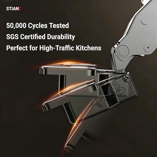 30 Pcs 1 3/8" Overlay Soft Close Cabinet Hinges 105° 3D Adjustable - size: 1-3/8"