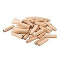 uxcell Wooden Dowel Pins 36pcs 8x30mm(5/16" x1-1/4) Fluted Beveled Ends Wood Dowel Pegs Kiln Dried Hardwood for Woodworking Furniture Shelf - size: 8x30mm
