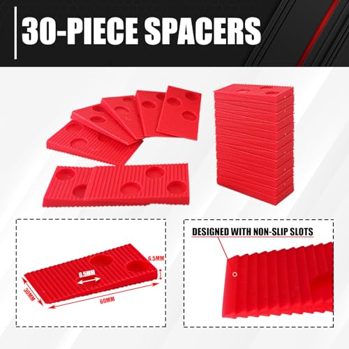 C&T 33-Piece Laminate Wood Flooring Installation Kit, Double-Face Hammer