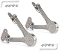 Heavy Duty Lid Stay Hinges Folding Lid Support Hinge,Perfect for Cabinet,Closet,Wardrobe or Toybox 110 Degree - color: 09 Ferrari 2pcs