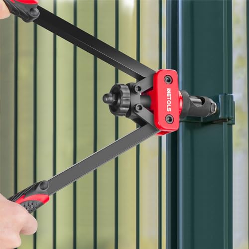 WETOLS Rivet Nut Tool Kit, 14'' Rivnut Tool with 7 Metric and SAE Mandrels - size: 14" rivet nut tool with 7 mandrels