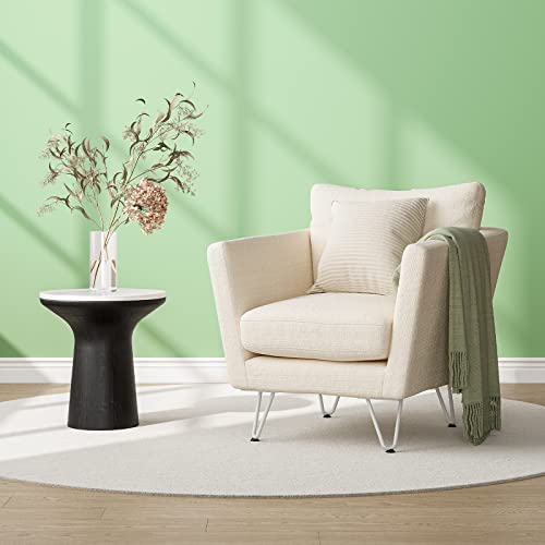 SMARTSTANDARD 6 Inch Heavy Duty Hairpin Furniture Legs, White 4PCS - color: White, size: 6 Inch