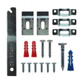 PHS Security Picture Hangers, Holds 15 lb, 100 Pack with Screws - size: 100 Pack
