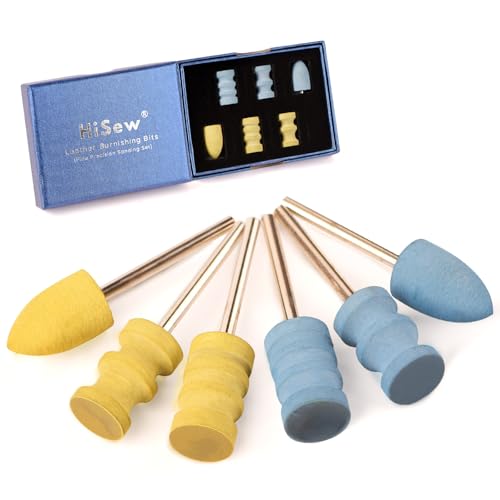 Leather Burnishing Bits for Rotary Tools – Precision Edge Finishing