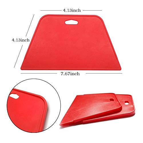 tiptopcarbon Wallpaper Smoothing Tool with Seam Roller for Contact Paper Adhesive Vinyl 8pcs/Pack - color: 04 Roller Kit